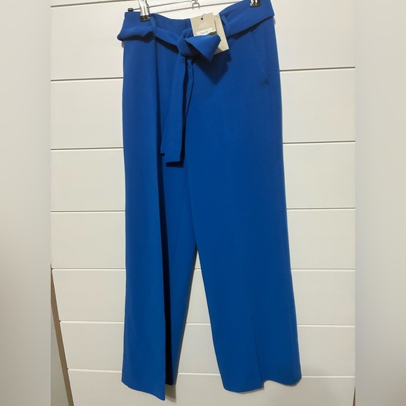 Boden Hampstead Wide Leg Pants - Bold Blue size 4P new - Picture 14 of 16
